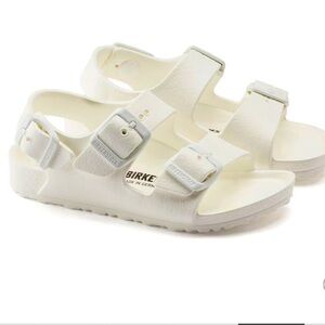 🔴Birkenstock Milano Kids EVA Sandals - White
